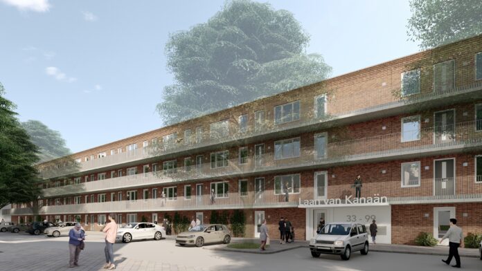 sociale huurwoningen Laan van Kanaän
